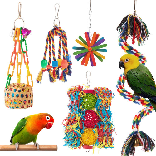 Bird toys parakeet toy parrot - parakeet,